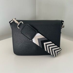 Small Black Leather Crossbody